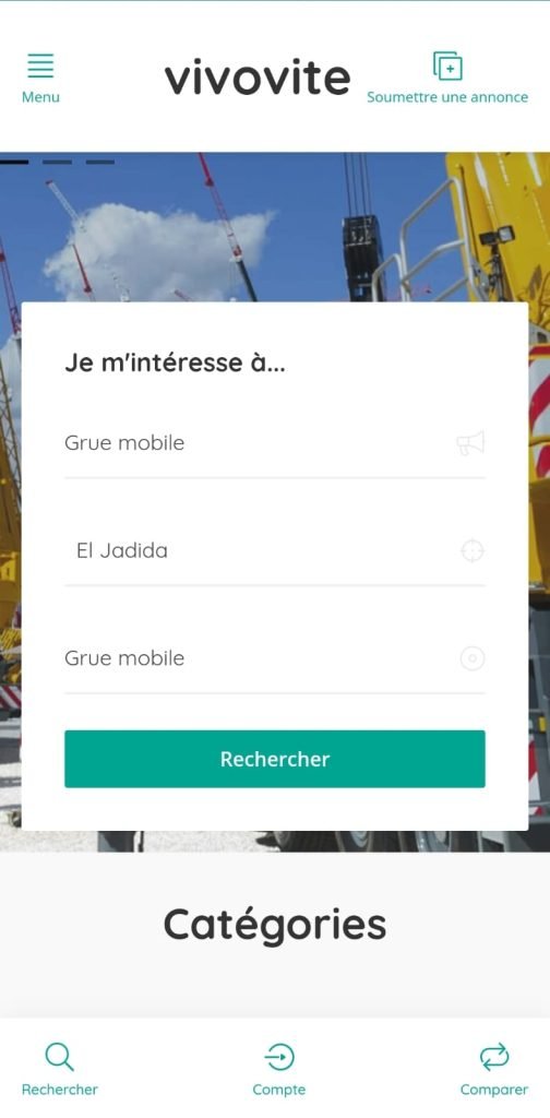 Tarif de location grue mobile Maroc